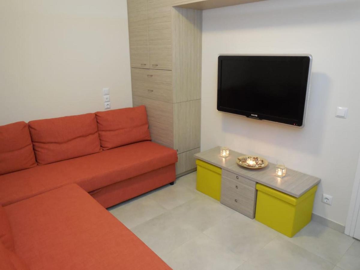 Costa Petra - Luxury Seaside Cottage With Garden - Vacation House For Families In Greece Néa Meságkala Eksteriør bilde